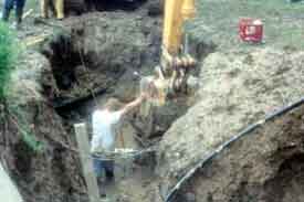 Water supply tap for new clubhouse - Gaines Township