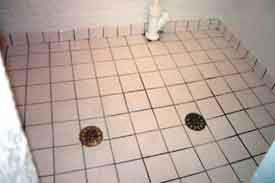 Employee Shower Tile Project - Detroit