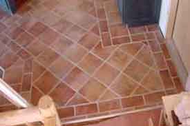 Kitchen Floor Tile Project - Cross Village
